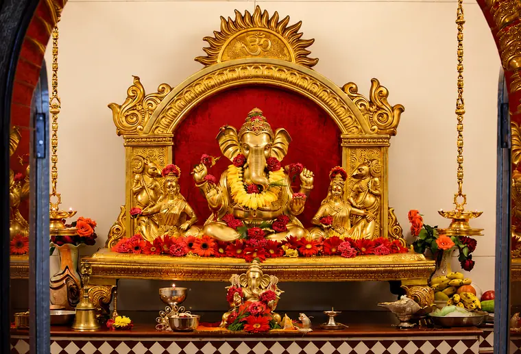 Golden Ganesh Mandir